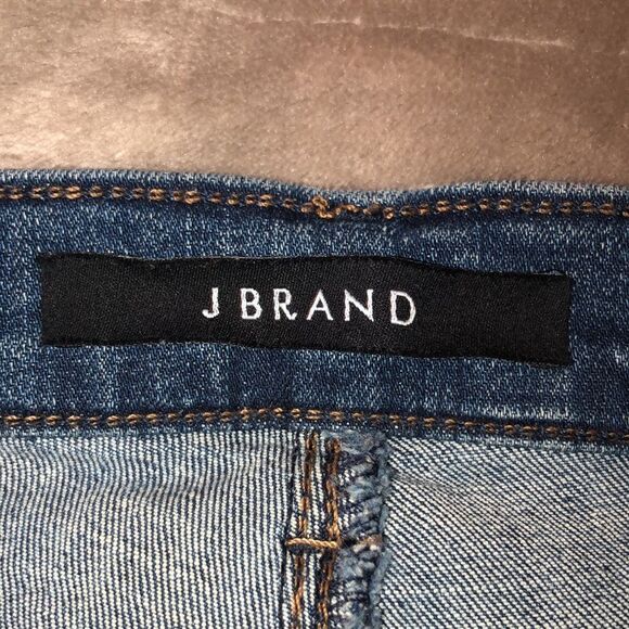 J Brand 30/30 Carolina Skinny Stretch Designer Blue Jeans - Picture 12 of 16